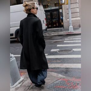 Sophisticated Black Trench Coat for Women